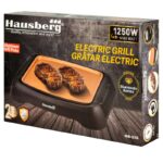 Gratar electric fara fum Hausberg HB535, 1250 W - imagine 5