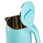 Cana fierbator Hausberg HB-3614BL, 1500W, 2.2 L, Bleu - imagine 2