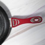 Tigaie din aluminiu forjat Bohmann BH-7502-26, 26 cm, capac, interior marmorat - imagine 3