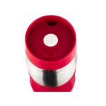 Cana termos 380 ml Floria ZLN1877, inox, rosu, supapa etansare - imagine 2