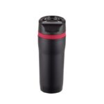 Cana termos Floria ZLN1853, 380 ml, supapa etansare, rosu negru
