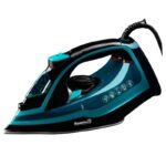 Fier de calcat Hausberg HB-7840VR, 2600 W, talpa ceramica, verde
