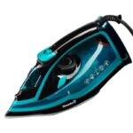 Fier de calcat Hausberg HB-7840VR, 2600 W, talpa ceramica, verde - imagine 2