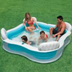 Piscina gonflabila Intex Swim Center 56475, 229 x 229 x 66 cm - imagine 2