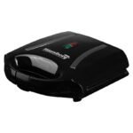 Sandwich-maker Hausberg HB-3535NG, 800 W, negru, model grill - imagine 2