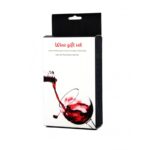 Set 4 accesorii din inox si plastic pentru sticla cu vin Grunberg DVWG04 - imagine 2