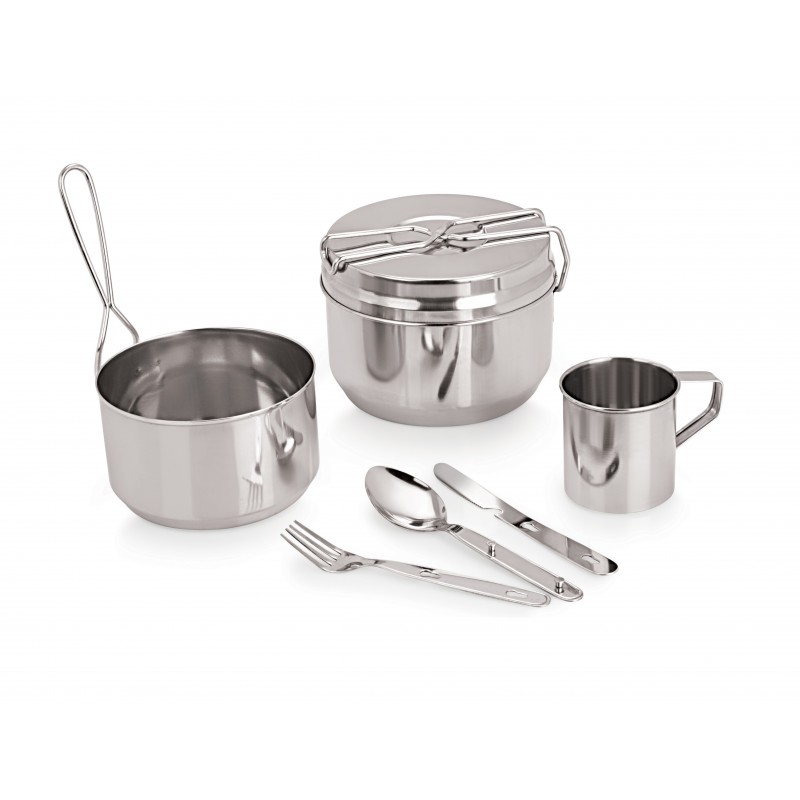 Set inox pentru picnic Grunberg IGR3081, 7 piese Set inox pentru picnic Grunberg IGR3081, 7 piese