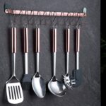 Set ustentile bucatarie Berglander CTAG37/Roz-Auriu, inox, 37 piese - imagine 5