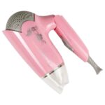 Uscator de par Hausberg HB-25RZ, 1400 W, maner pliabil, roz - imagine 2