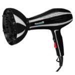 Uscator de par Hausberg HB-27NG, 2200 W, negru - imagine 3