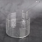 Oala friteuza din inox Bohmann BH-1667FR, 18 x 15 cm, 3.4L , capac sticla, inductie - imagine 6