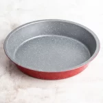 Forma de copt rotunda Voltz V5-1222-RR24, 24x4.5 cm, otel carbon - imagine 2