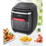 Friteuza cu aer cald Heinner Crystal Clear HAF-B2000FB, 2000W, capacitate cos 4.5L, capacitate cuptor 11 L, 8 programe - imagine 3