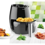 Friteuza fara ulei Heinner Airfryer HAF-1250BK, 1250 W, 2.5 L, vas antiaderent, timer 30 min, Negru - imagine 3