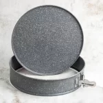 Tava tort cu margine detasabila Voltz V5-1223-GB28, 28 cm, rotunda, interior marmorat - imagine 4