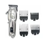 Aparat de tuns Andowl, carcasa metalica, reincarcabil, afisaj LED, 4 distantiere - imagine 3