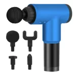 Aparat masaj tip pistol Andowl, 4 capete interschimbabile, 6 viteze