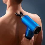 Aparat masaj tip pistol Andowl, 4 capete interschimbabile, 6 viteze - imagine 3