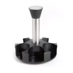 Suport condimente cu suport rotativ, 7 piese - imagine 3