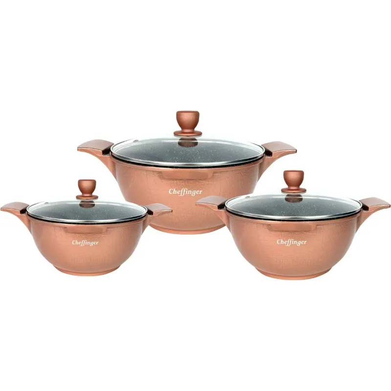 Set cratite aluminiu Cheffinger CF-LC01 COP Set cratite aluminiu Cheffinger CF-LC01 COP