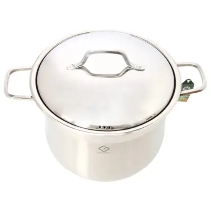 Oala inox cu capac din inox Grunberg GR3136