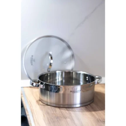 Cratita joasa inox Bohmann BH-1024