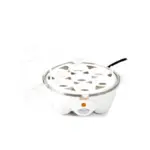 Fierbator oua Zilan ZLN-8075, inox, 7 compartimente, alb