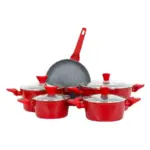 Set oale aluminiu + tigaie Zilan ZLN-3260
