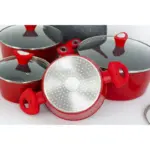 Set oale aluminiu + tigaie Zilan ZLN-3260