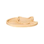 Platou din lemn de fag pentru copii, forma pisica, 29x20x2cm EXT 7264_1