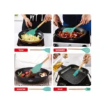 Set ustensile bucatarie Bohmann BH-7678-8-turcoaz