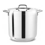 Oala din inox Grunberg GR6434, capac inox, 34 cm, 30 litri, compatibila inductie