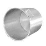 Oala profesionala din inox Grunberg GR2733, 33 litri, diametru 35 cm, manere nituite, capac inox, compatibila  inductie - imagine 3