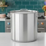 Oala profesionala din inox Grunberg GR2733, 33 litri, diametru 35 cm, manere nituite, capac inox, compatibila  inductie - imagine 4