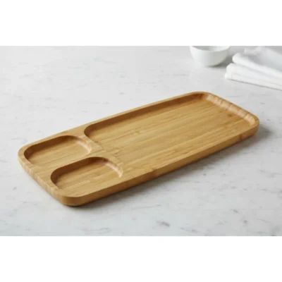 Platou din bambus pentru prezentare si servire Grunberg GR6357 2