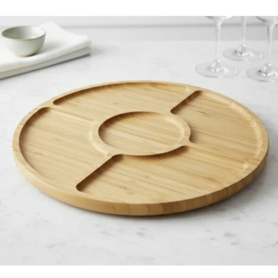 Platou din bambus pentru prezentare si servire Grunberg GR6358 2