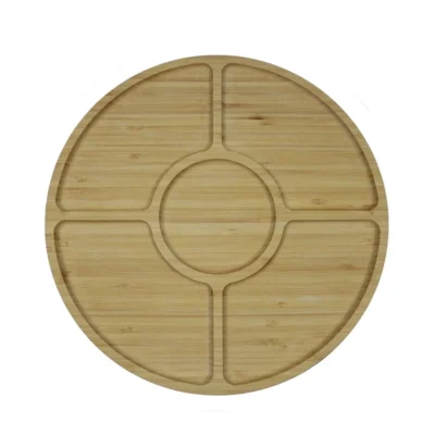 Platou din bambus pentru prezentare si servire Grunberg GR6358