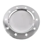 Platou rotund din inox Grunberg IGR6310, diametru 32.5 cm - imagine 2