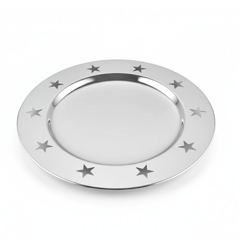 Platou-rotund-din-inox-Grunberg-IGR6310.webp Platou rotund din inox Grunberg IGR6310, diametru 32.5 cm - imagine 1