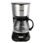 Filtru cafea digital Victronic VC5792, 750 W , 1.25 litri, placa incalzire, negru