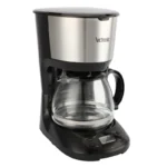 Filtru cafea digital Victronic VC5792, 750 W , 1.25 litri, placa incalzire, negru - imagine 2