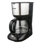 Filtru cafea digital Victronic VC5792, 750 W , 1.25 litri, placa incalzire, negru - imagine 3