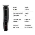 Masina tuns cu acumulator VTU VT8011, 5 W, autonomie 60 min - imagine 2