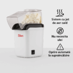 Aparat pentru floricele Zilan ZLN-8044, 1200 W, alb - imagine 11