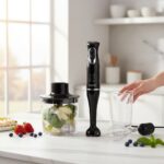 Blender multifunctional Victronic VC3609, 4 in 1, 600 W, negru - imagine 5