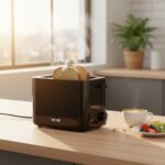 Prajitor pentru paine Victronic VC1115, 650 W, negru - imagine 2