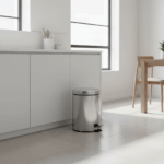 Cos de gunoi Bohmann BH8125-12, 12 litri, argintiu - imagine 2