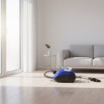 Aspirator cu sac Rosberg R5-1001JB, 700W, capacitate 1.5 L, accesorii incluse, Albastru - imagine 2