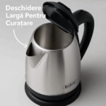 Cana fierbator din otel inoxidabil Rosberg R51230I, 1800W, 1.8L, argintiu - imagine 8