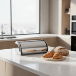 Cutie pentru paine Bohmann BH-7239S, 35 x 23 x 14 cm, inox, Argintiu - imagine 2